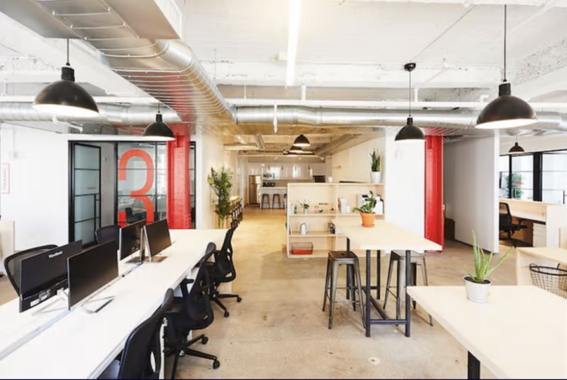 A photo of the Ogury offices. 