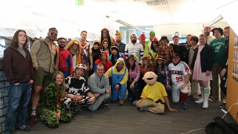 Pax8 Halloween celebration Colorado tech