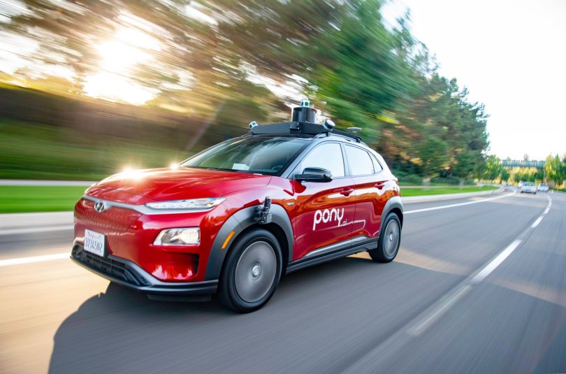 pony.ai vehicle
