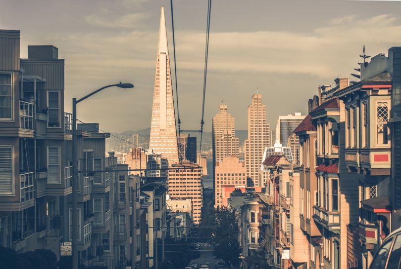 Downtown San Francisco.