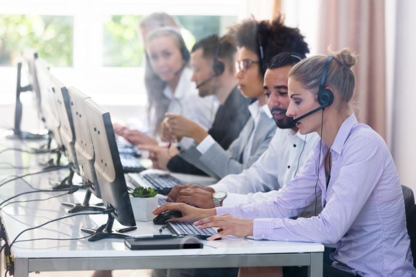 Dialpad call center