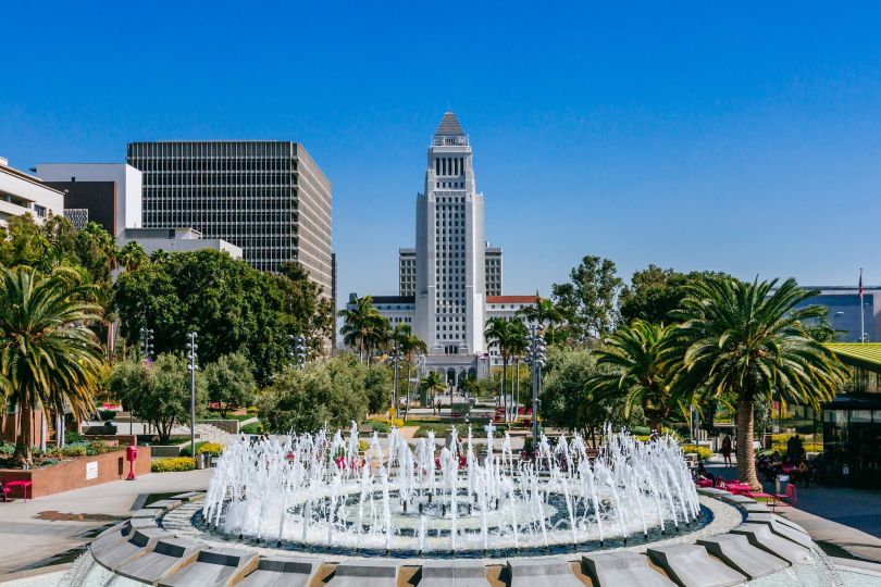 los angeles fountain