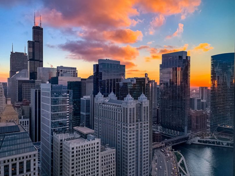 chicago skyline tech office openings 2021