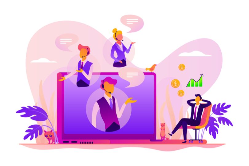 The Chorus.ai platform is used to help sales and customer service call centers..