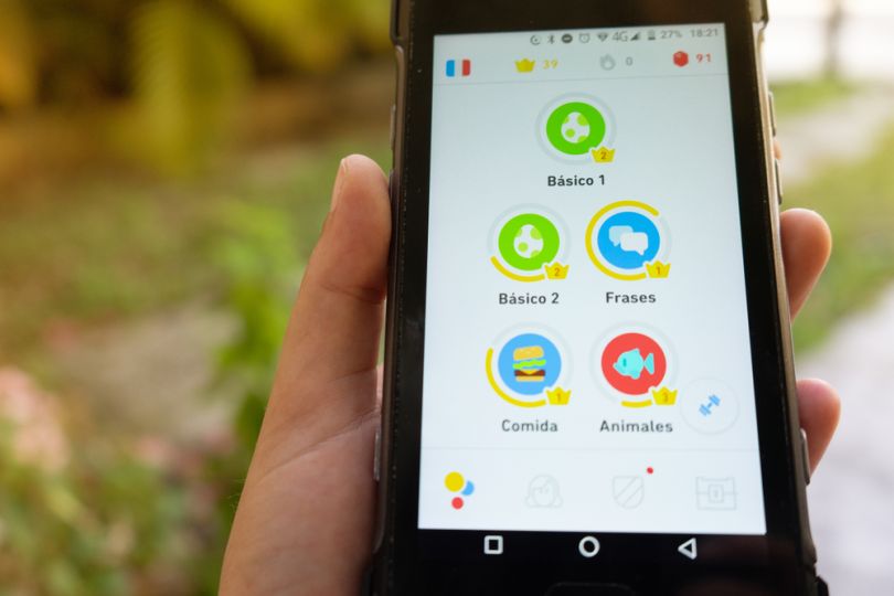 Duolingo app