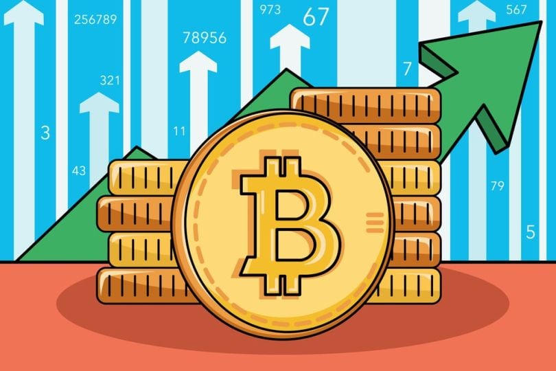 Bitcoin cryptocurrency graph