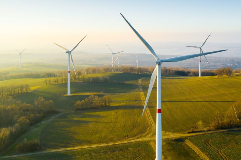 Windmills.
