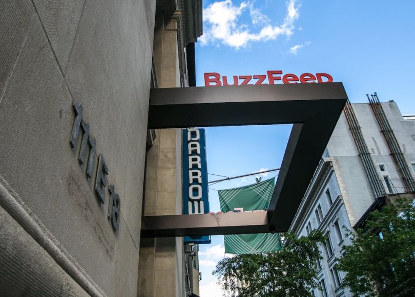 Buzzfeed news HQ in NYC