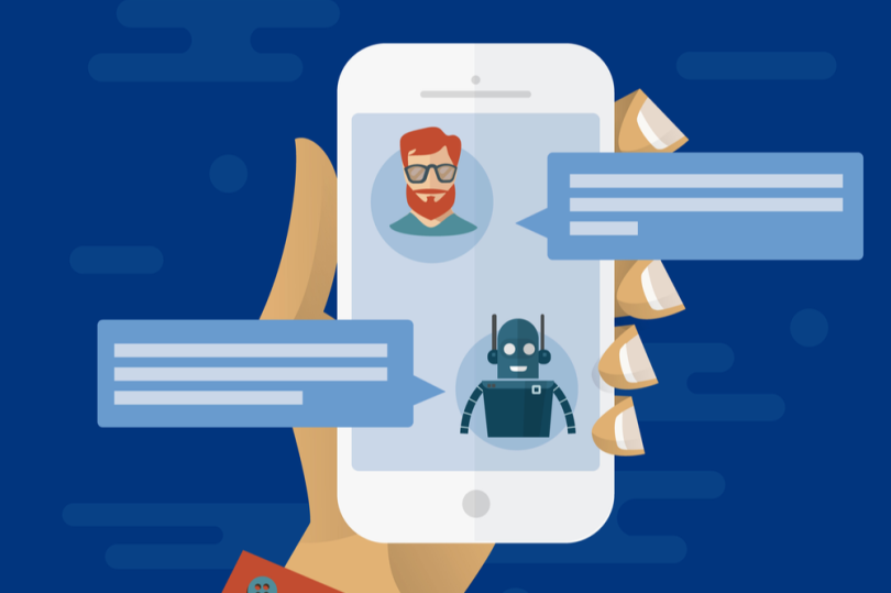 conversational AI interface on phone