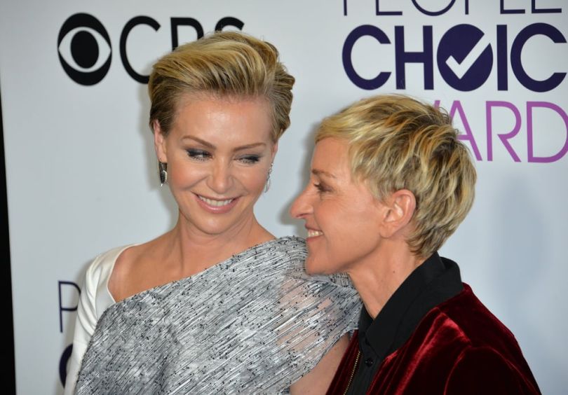 Ellen DeGeneres and Portia de Rossi