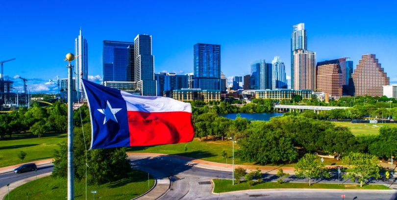 The Austin skyline.