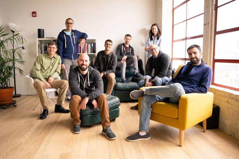 Members of the Silvertree team in the office