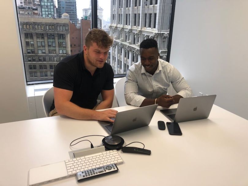 SpotMe sales team culture NYC tech