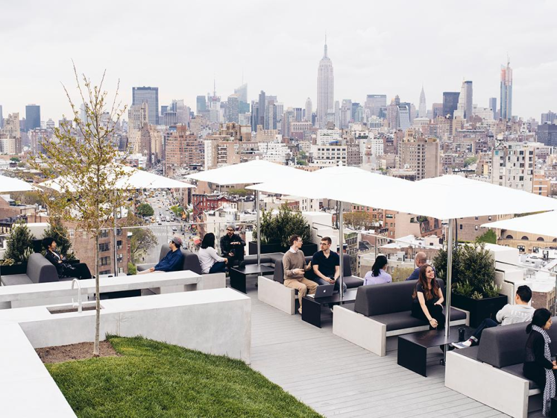 Squarespace NYC office skyline