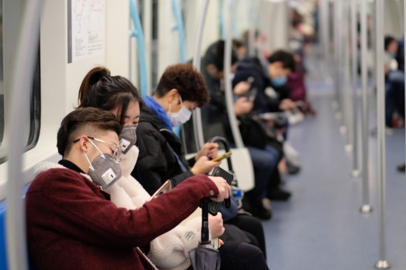 Subway riders