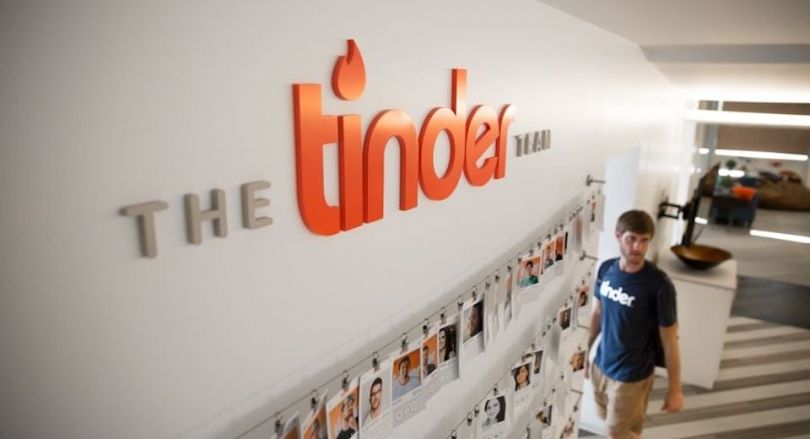 tinder social media dating app halloween photo