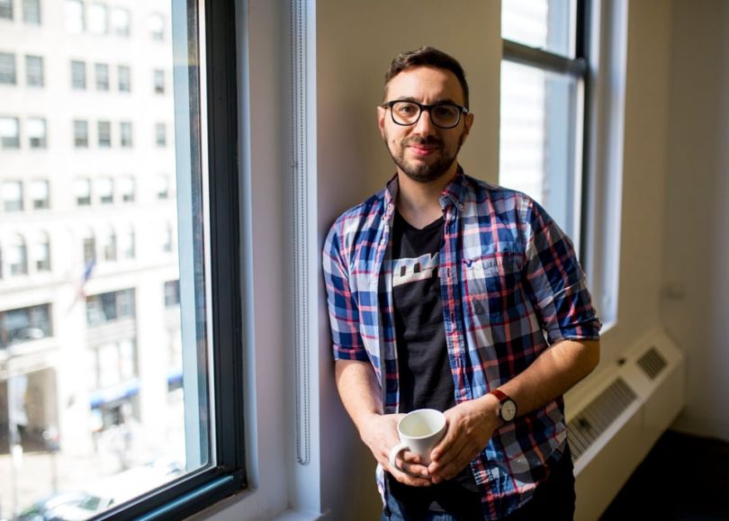 Portrait of Tim Caro, a lead software engineer at The Trade Desk