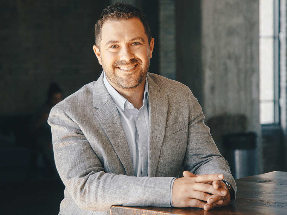 Adam Mavrikos of Toast's sales team