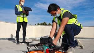 Flyby Drone Delivery