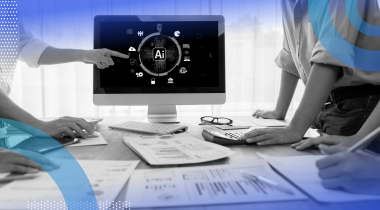 Designers working on a human-centered ai project