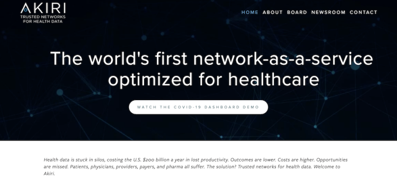 Akiri blockchain empresas de aplicativos de saúde