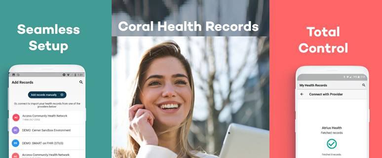 coral health blockchain