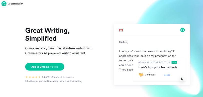 grammarly artificial intelligence companies