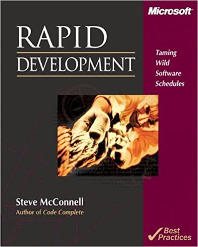 Rapid Development book cover.
