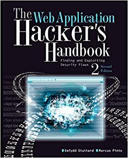 The Web Application Hacker's Handbook book cover.